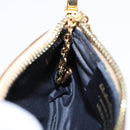 Salvatore Ferragamo Gancini Coin Purse Leather Gold Auth 87699-11