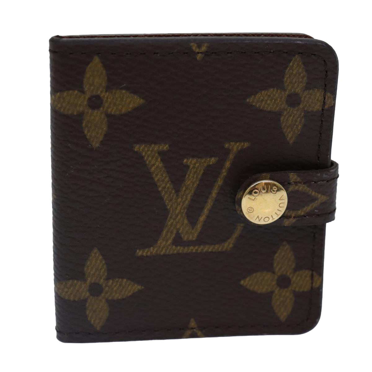 LOUIS VUITTON Monogram Porte Photo 2 Volle Photo Frame M58011 LV Auth 87724