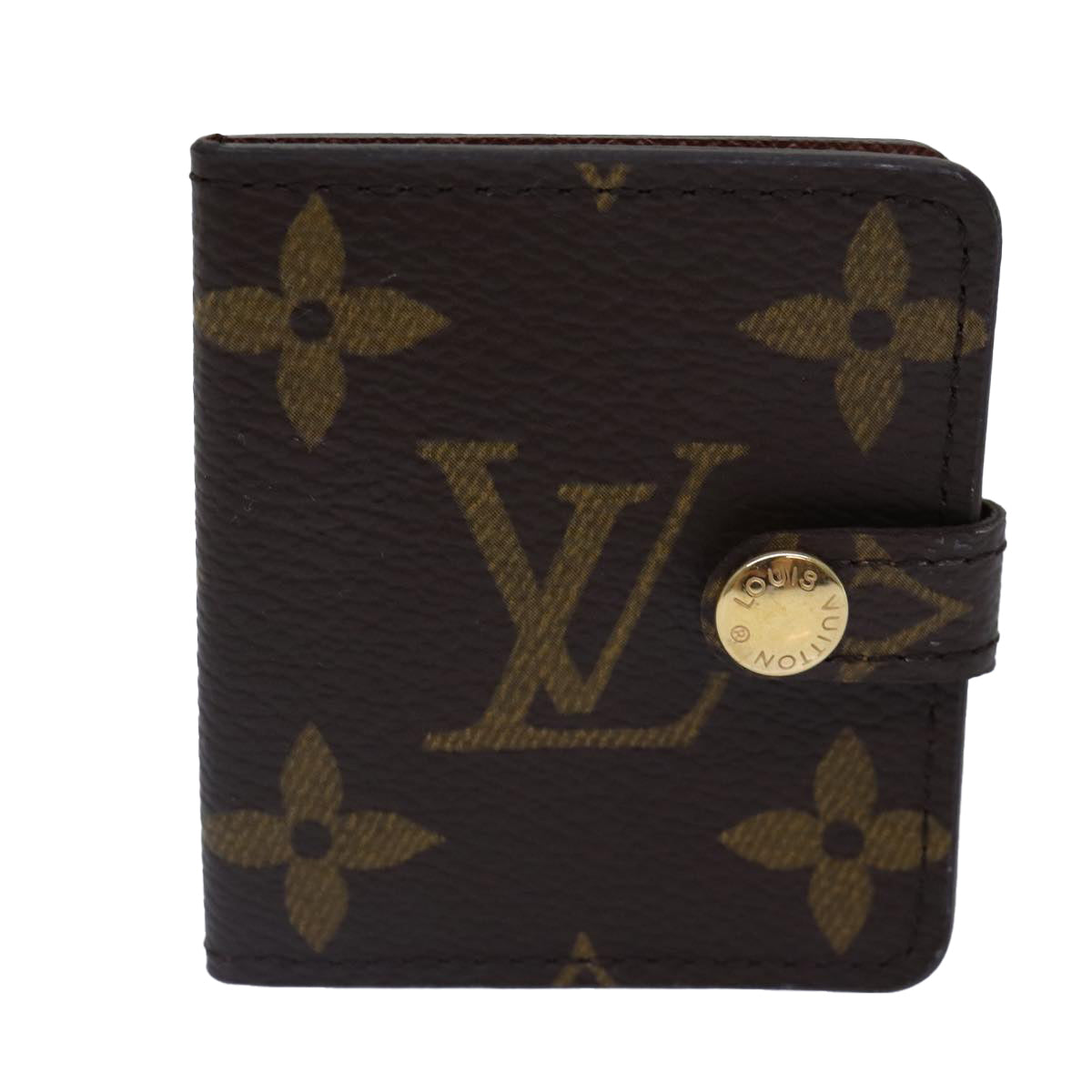 LOUIS VUITTON Monogram Porte Photo 2 Volle Photo Frame M58011 LV Auth 87724