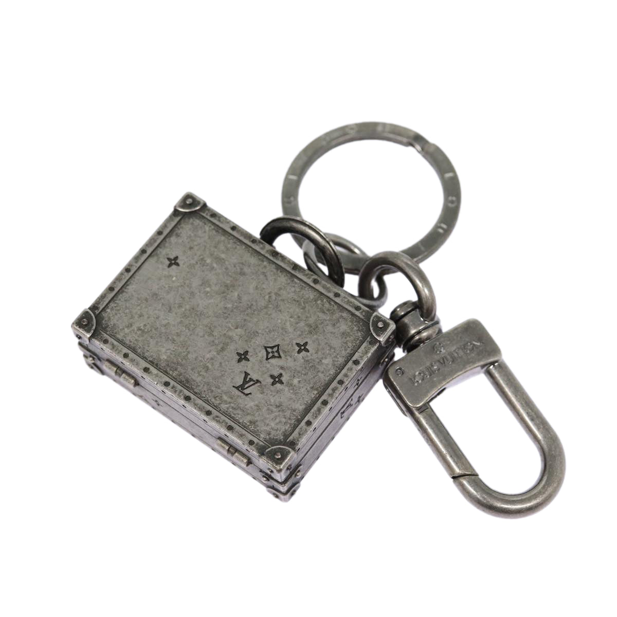 LOUIS VUITTON The Pride Tent Charm metal Silver M67366 LV Auth 87725