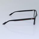 GUCCI Web Sherry Line Date Glasses plastic Black Red Green Auth 87728-5
