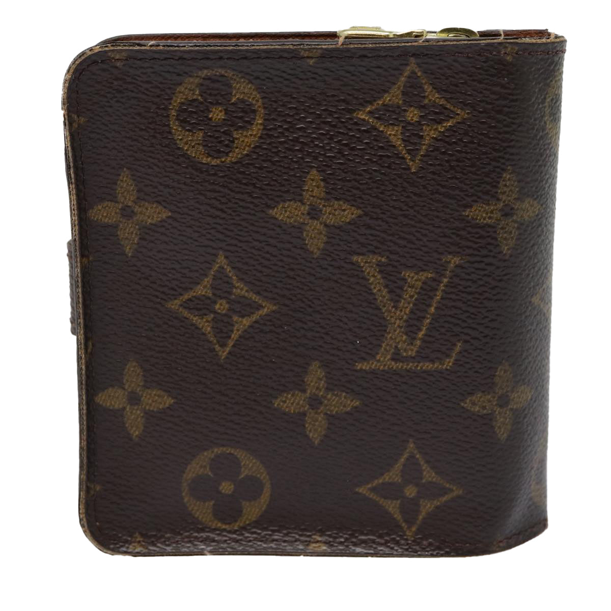 LOUIS VUITTON Monogram Compact Zip Wallet M61667 LV Auth 87729 - 0