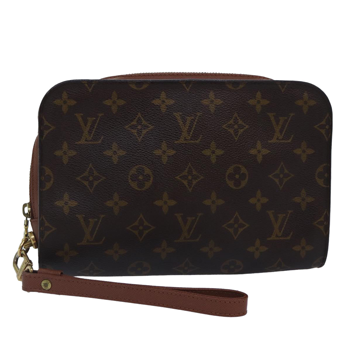 LOUIS VUITTON Monogram Orsay Clutch Bag M51790 LV Auth 87753