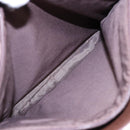 BURBERRY Nova Check Tote Bag Canvas Beige Brown Silver Auth 87766-20