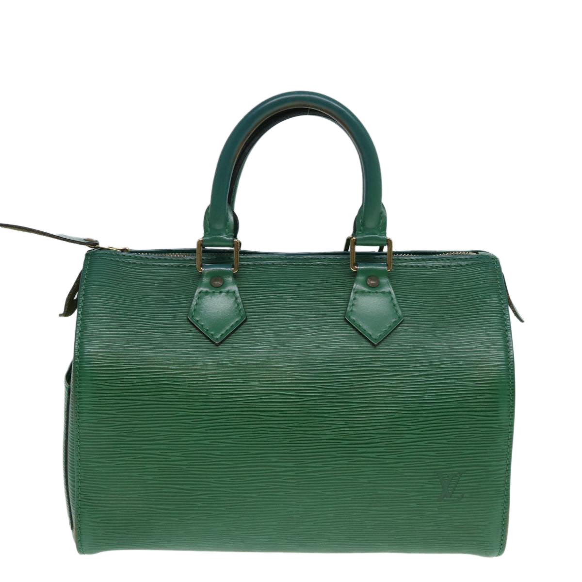 LOUIS VUITTON Epi Speedy 25 Hand Bag Borneo Green M43014 LV Auth 87773