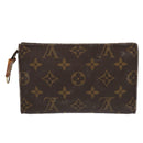 LOUIS VUITTON Monogram Bucket PM Accessory Pouch LV Auth 87788-2