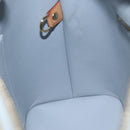 LOUIS VUITTON Monogram Vernis Houston Hand Bag Gris M91053 LV Auth 87791-19