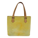 LOUIS VUITTON Monogram Vernis Houston Hand Bag Gris M91053 LV Auth 87791-2