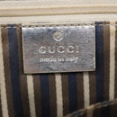GUCCI GG Canvas Tote Bag Silver Auth 87799-17