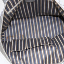 GUCCI GG Canvas Tote Bag Silver Auth 87799-11