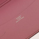 HERMES Agenda PM Day Planner Cover Epsom Leather Pink Auth 87806-17