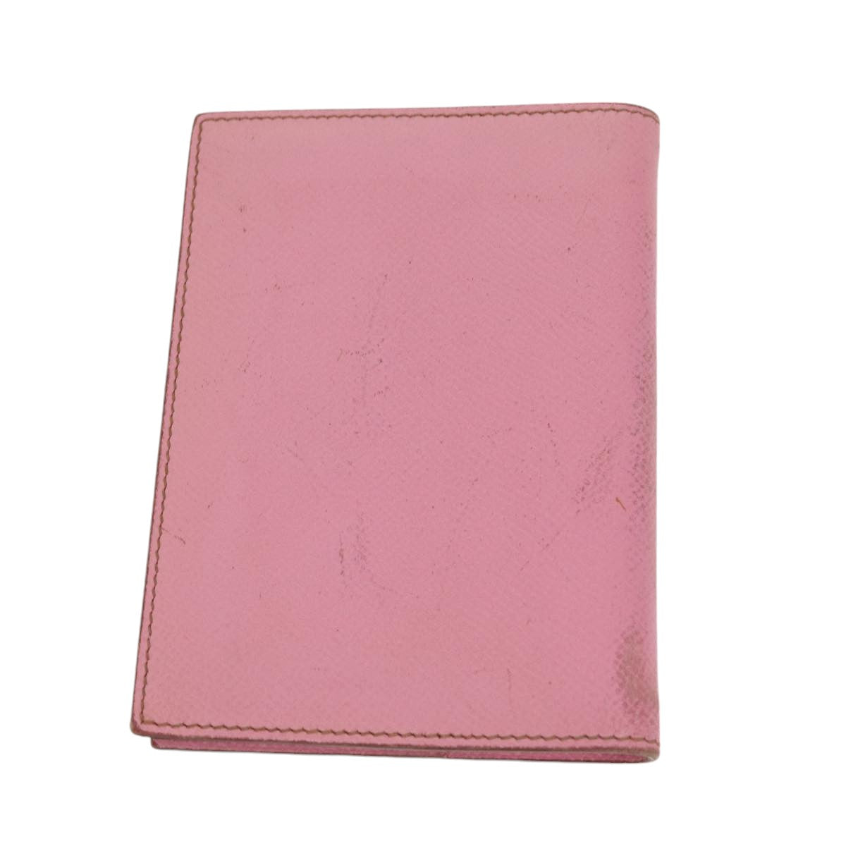 HERMES Agenda PM Day Planner Cover Epsom Leather Pink Auth 87806 - 0