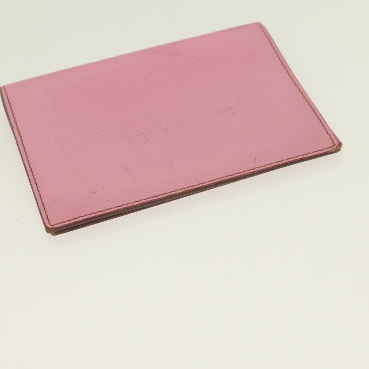 HERMES Agenda PM Day Planner Cover Epsom Leather Pink Auth 87806