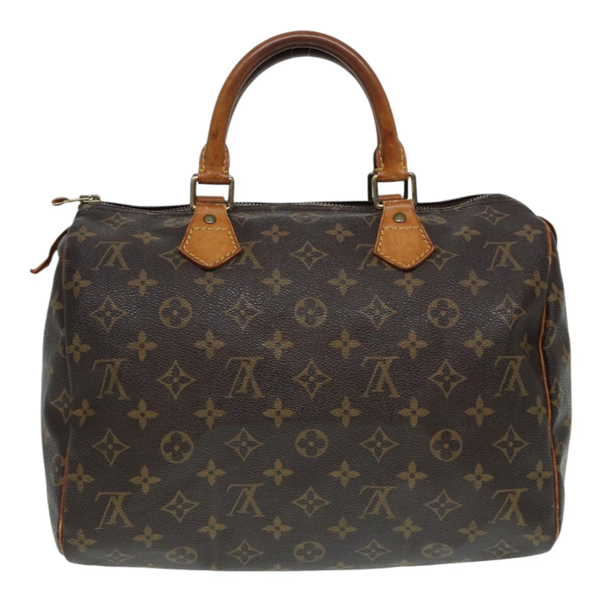 LOUIS VUITTON Monogram Speedy 30 Hand Bag M41526 LV Auth 87818