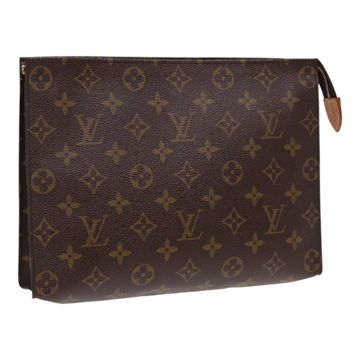 LOUIS VUITTON Monogram Poche Toilette 26 Pouch M47542 LV Auth 87825