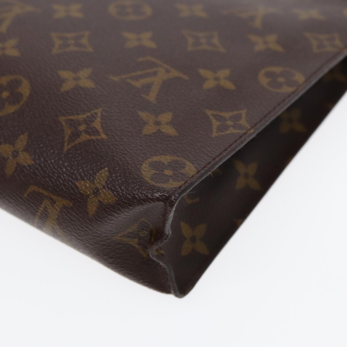 LOUIS VUITTON Monogram Poche Toilette 26 Pouch M47542 LV Auth 87825