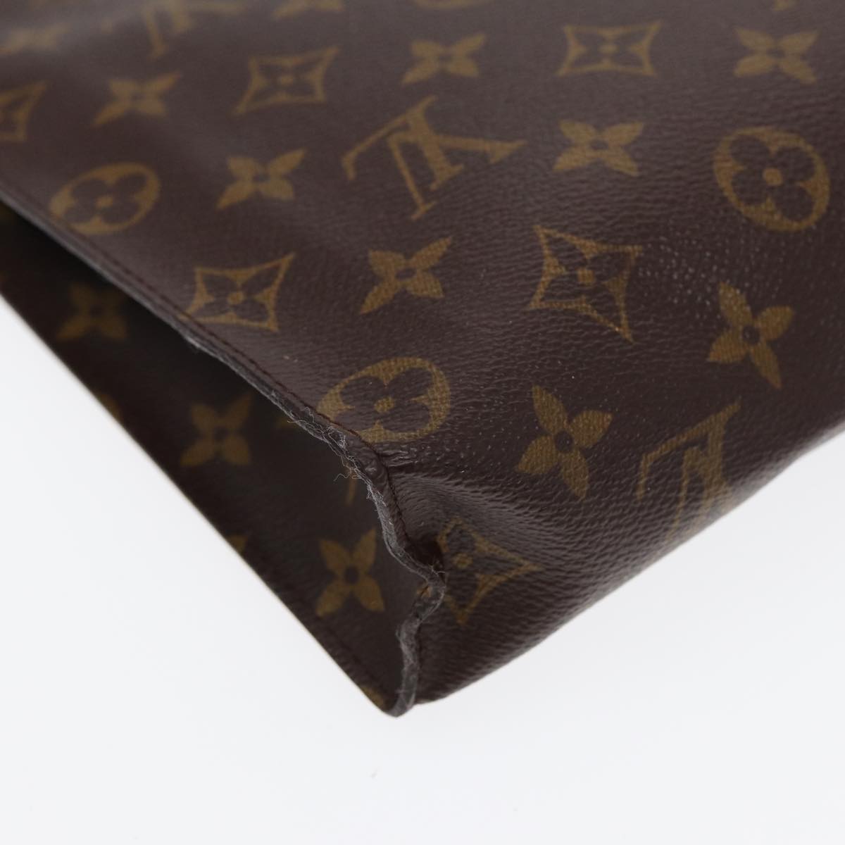 LOUIS VUITTON Monogram Poche Toilette 26 Pouch M47542 LV Auth 87825