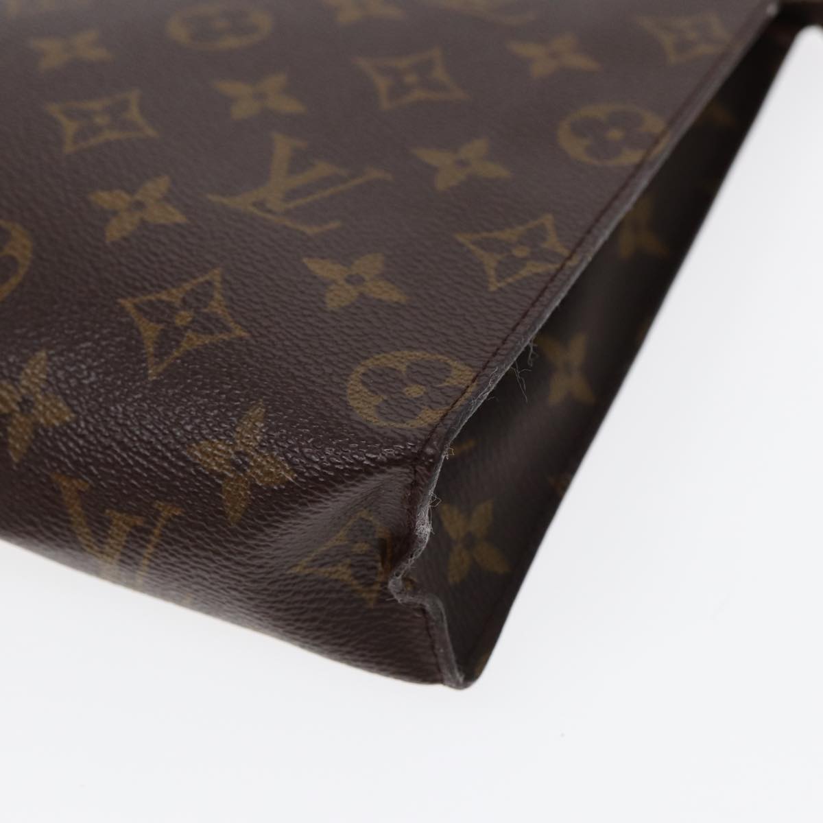 LOUIS VUITTON Monogram Poche Toilette 26 Pouch M47542 LV Auth 87825