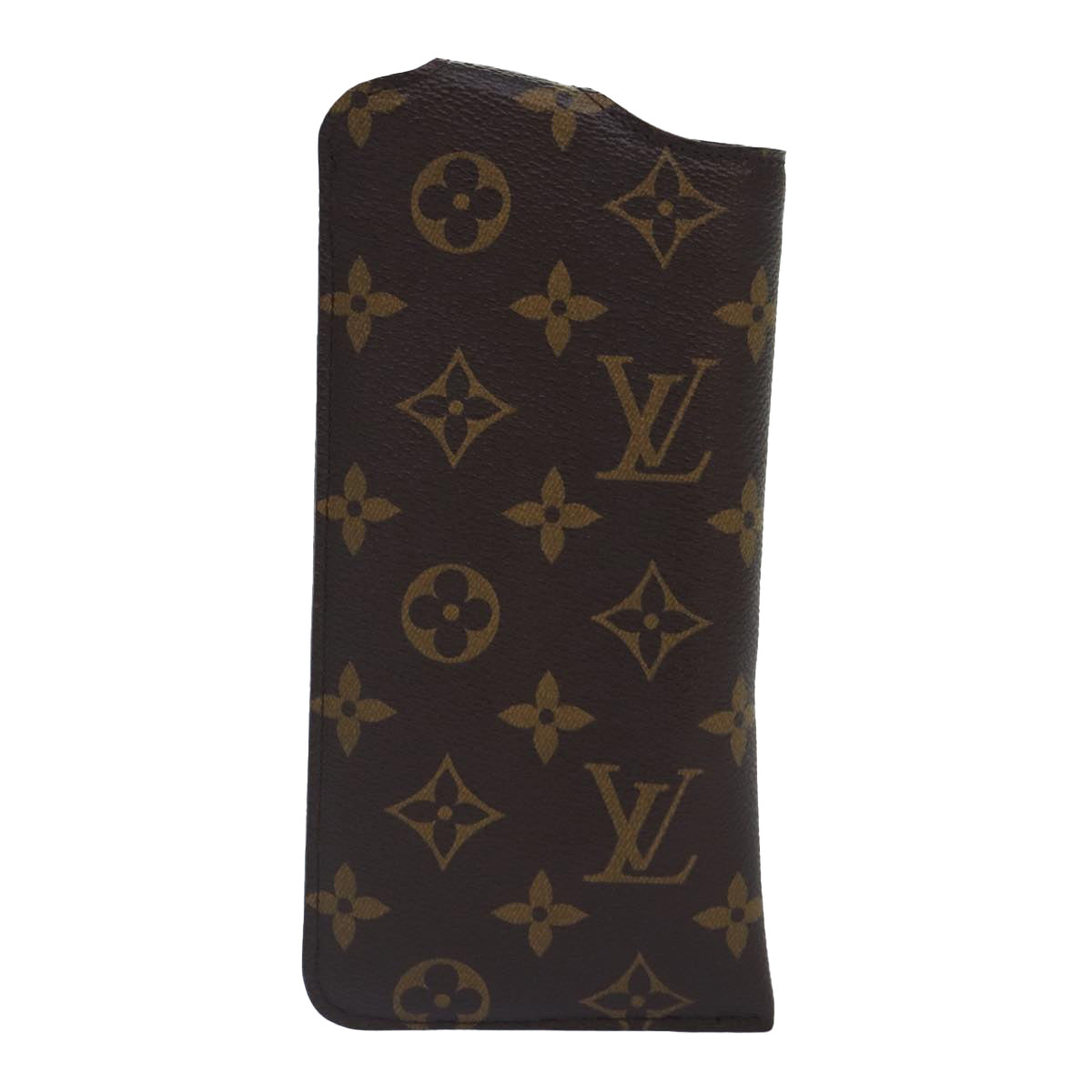 LOUIS VUITTON Monogram Etui Lunette MM Glasses Case M66544 LV Auth 87850