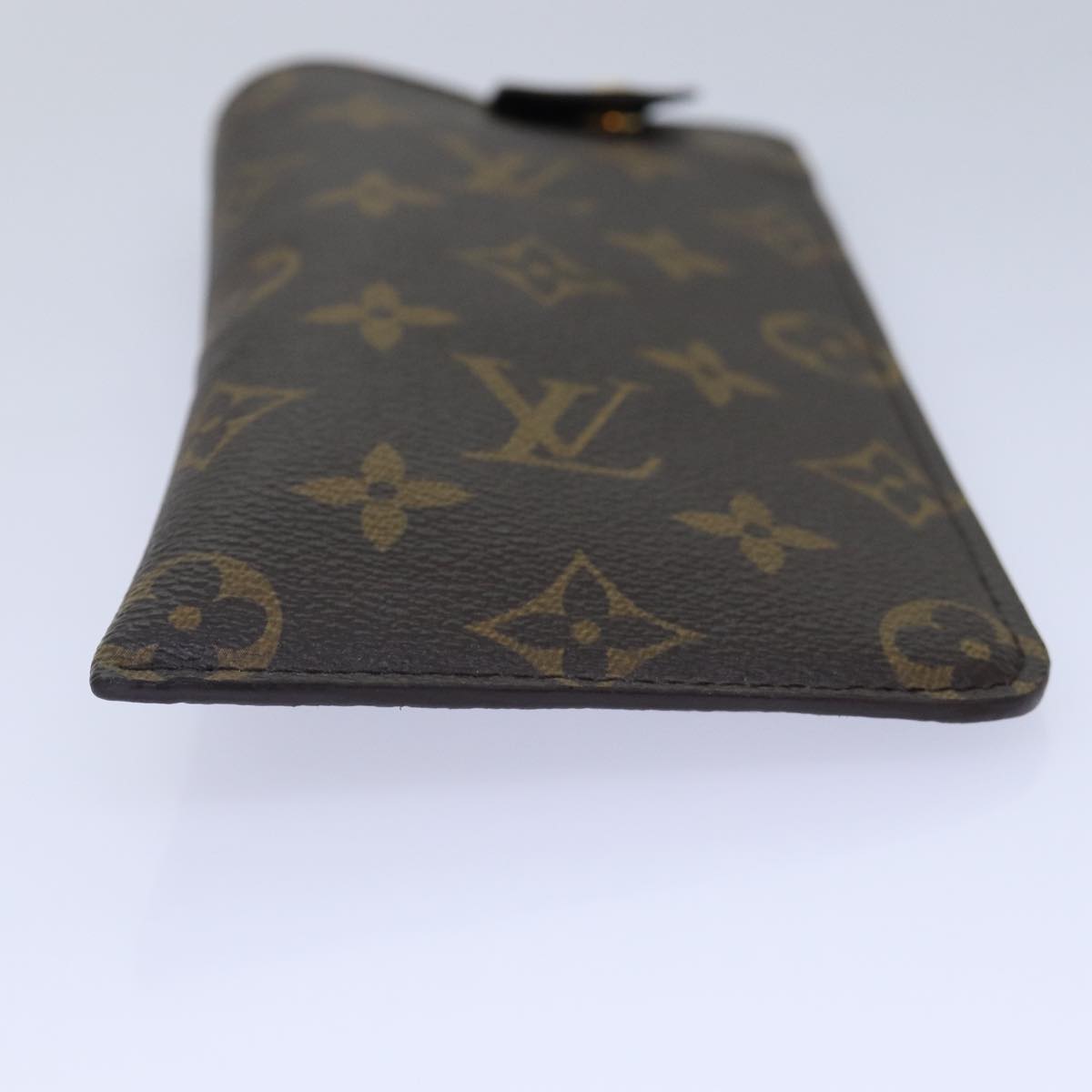 LOUIS VUITTON Monogram Etui Lunette MM Glasses Case M66544 LV Auth 87850