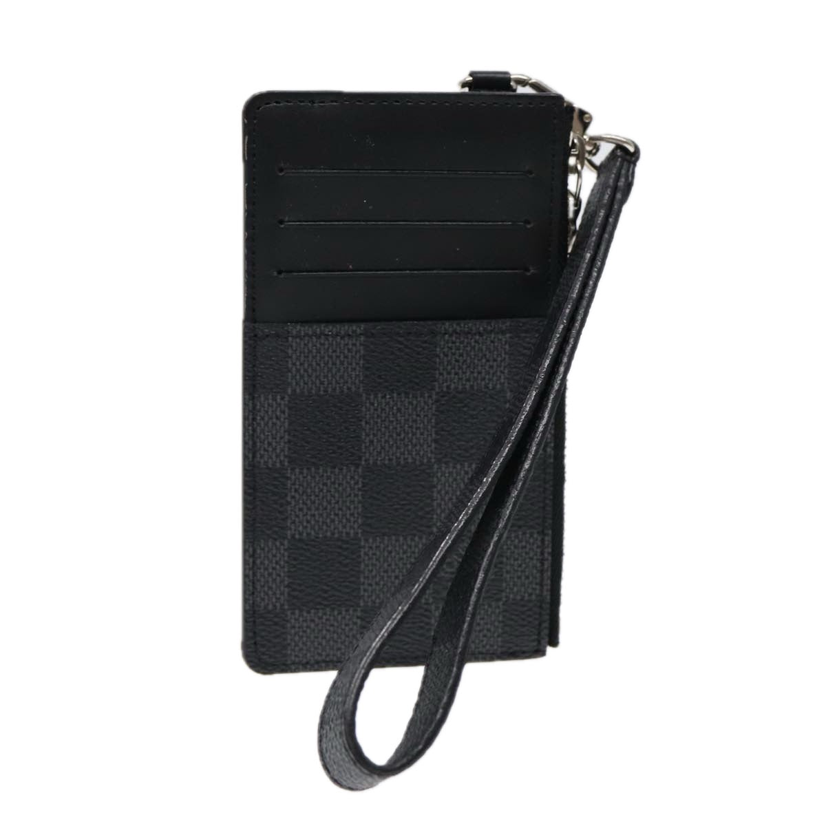 LOUIS VUITTON Damier Graphite Play Phone 8 iPhone Case N60074 LV Auth 87852