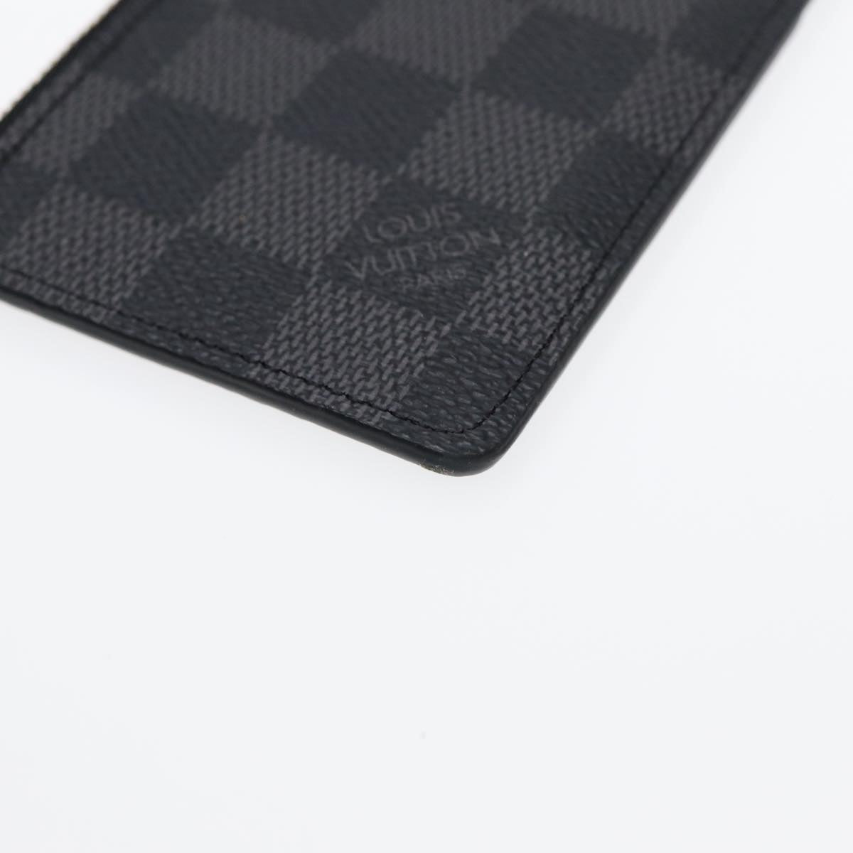 LOUIS VUITTON Damier Graphite Play Phone 8 iPhone Case N60074 LV Auth 87852