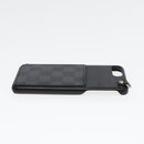LOUIS VUITTON Damier Graphite Play Phone 8 iPhone Case N60074 LV Auth 87852-21