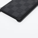 LOUIS VUITTON Damier Graphite Play Phone 8 iPhone Case N60074 LV Auth 87852-25
