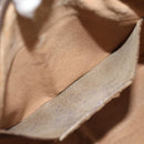 GUCCI GG Supreme Web Sherry Line Shoulder Bag PVC Beige 904 02 047 Auth 87866-11