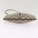 GUCCI GG Supreme Web Sherry Line Shoulder Bag PVC Beige 904 02 047 Auth 87866-5