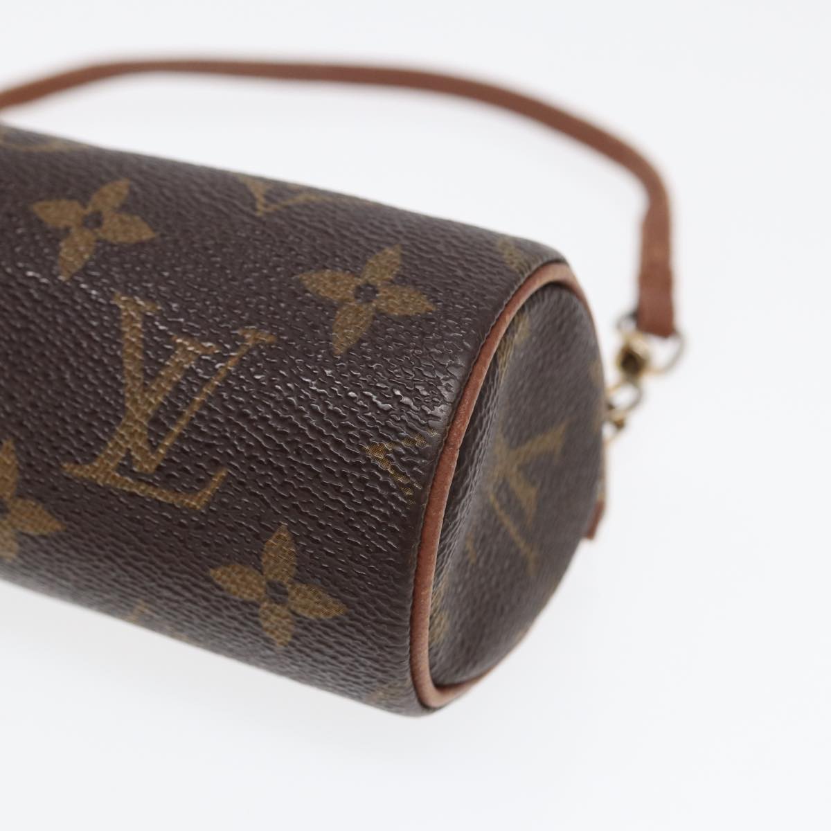 LOUIS VUITTON Monogram Papillon Pouch LV Auth 87881