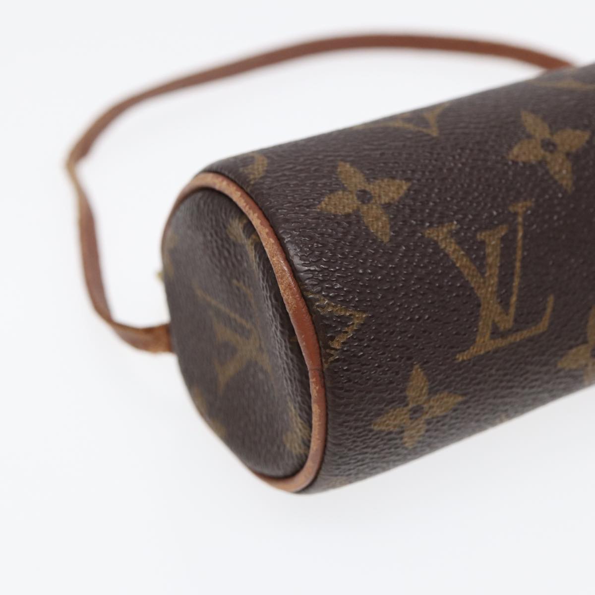 LOUIS VUITTON Monogram Papillon Pouch LV Auth 87881