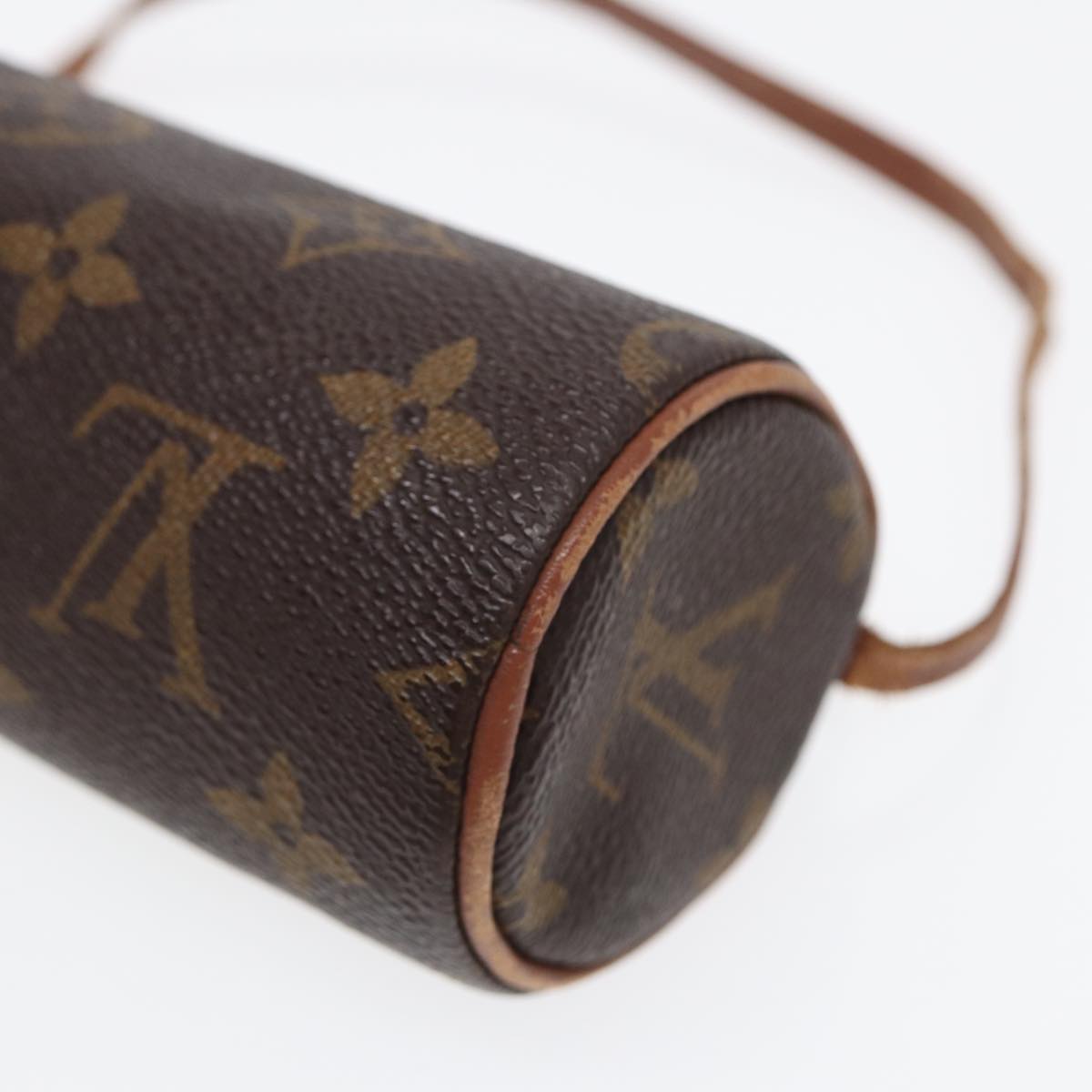 LOUIS VUITTON Monogram Papillon Pouch LV Auth 87881