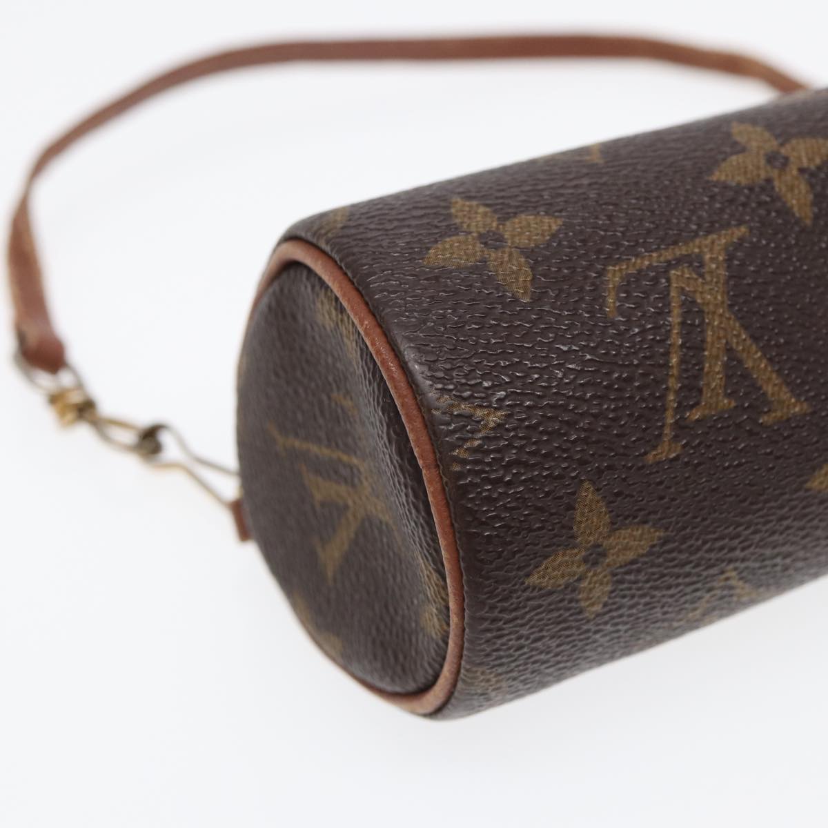 LOUIS VUITTON Monogram Papillon Pouch LV Auth 87881