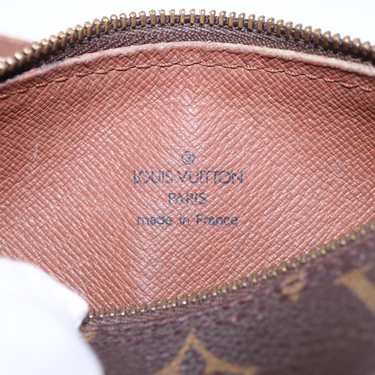 LOUIS VUITTON Monogram Papillon Pouch LV Auth 87881