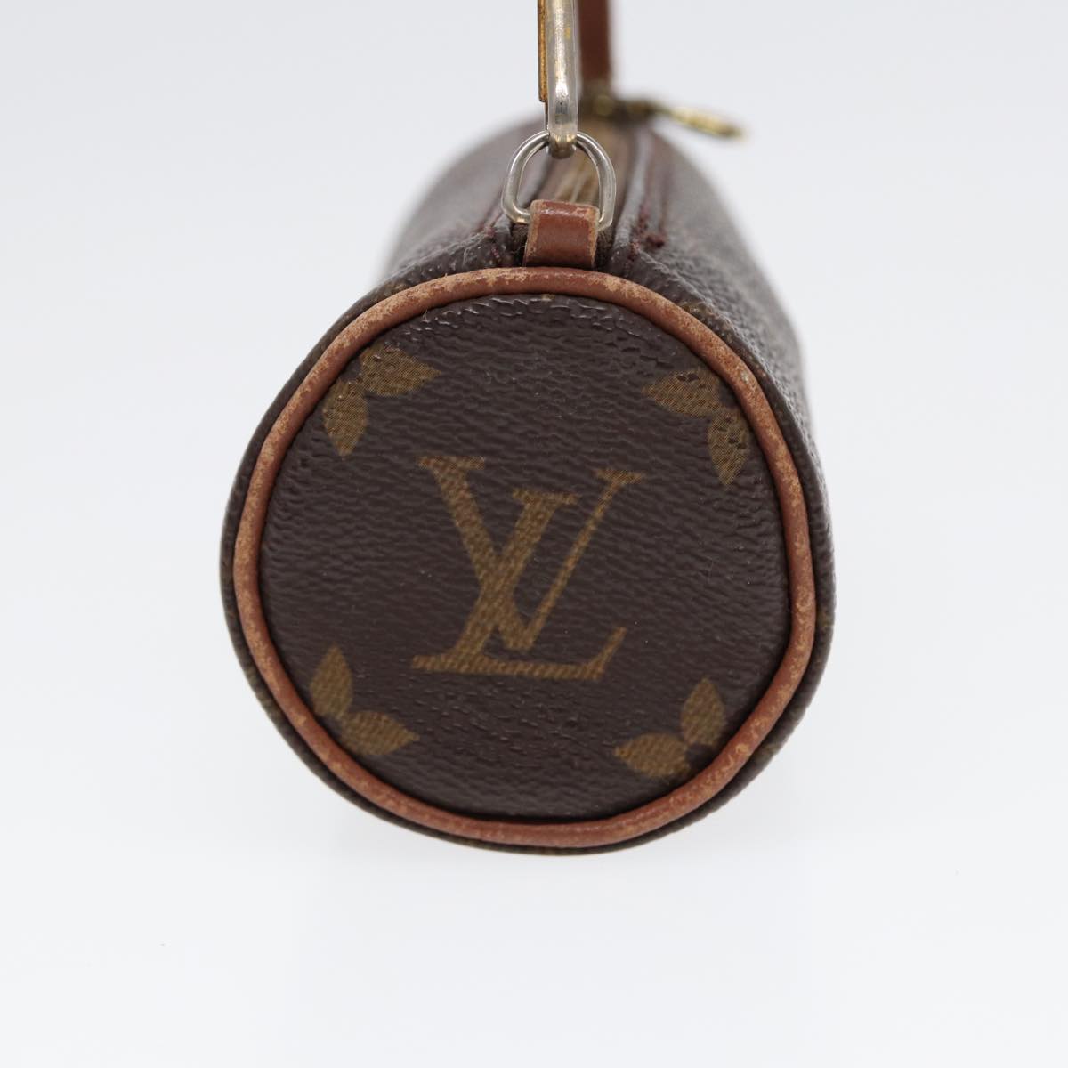 LOUIS VUITTON Monogram Papillon Pouch LV Auth 87881