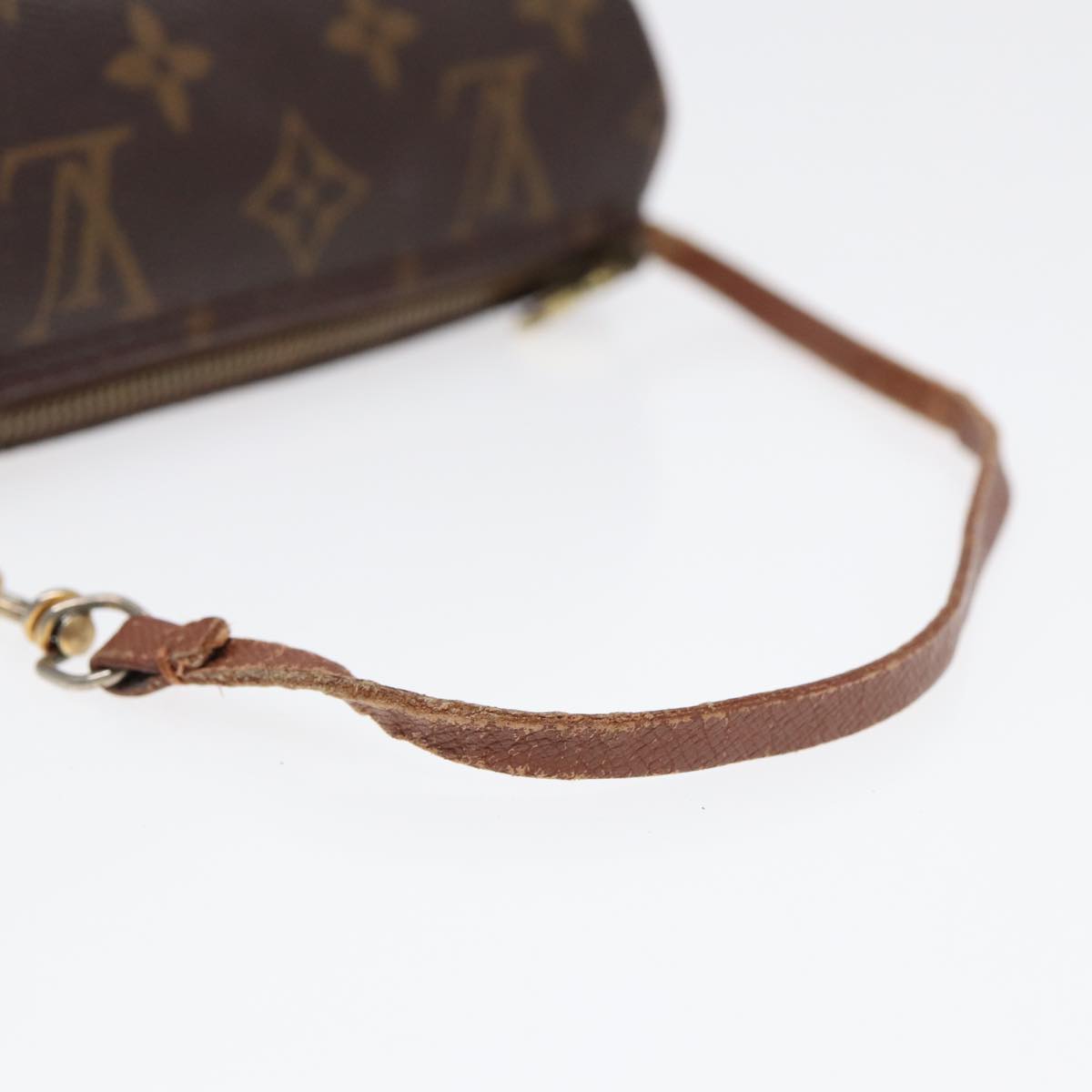 LOUIS VUITTON Monogram Papillon Pouch LV Auth 87881