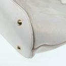 LOUIS VUITTON Epi Plage Lagoon Bay Tote Bag White Clear M92151 LV Auth 87892-15