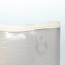 LOUIS VUITTON Epi Plage Lagoon Bay Tote Bag White Clear M92151 LV Auth 87892-9