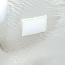 LOUIS VUITTON Epi Plage Lagoon Bay Tote Bag White Clear M92151 LV Auth 87892-19