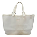 LOUIS VUITTON Epi Plage Lagoon Bay Tote Bag White Clear M92151 LV Auth 87892-2