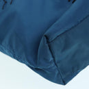 PRADA Tote Bag Nylon Blue Silver Auth 87908-16
