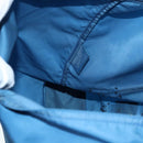 PRADA Tote Bag Nylon Blue Silver Auth 87908-19