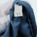 PRADA Tote Bag Nylon Blue Silver Auth 87908-12