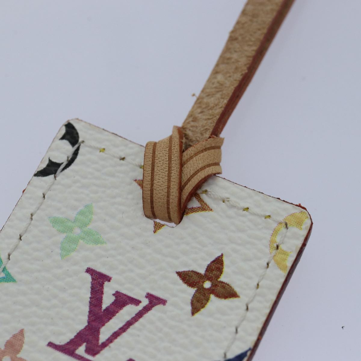 LOUIS VUITTON Monogram Multicolor Mark Page Kadu Bookmark M99196 LV Auth 87913