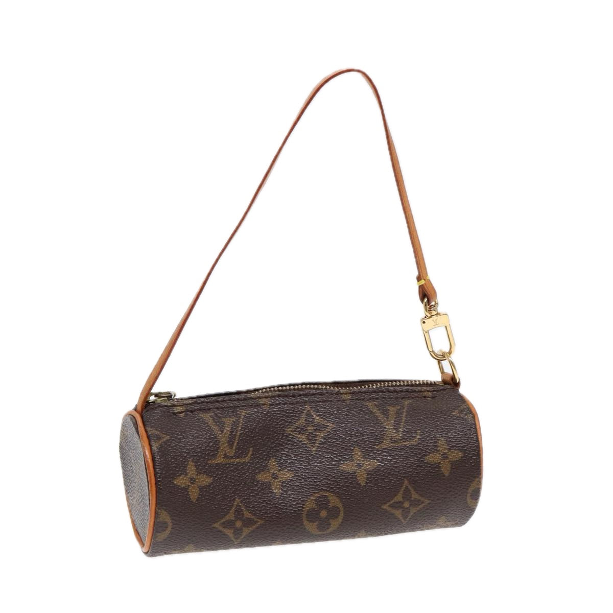 LOUIS VUITTON Monogram Papillon Pouch LV Auth 87914