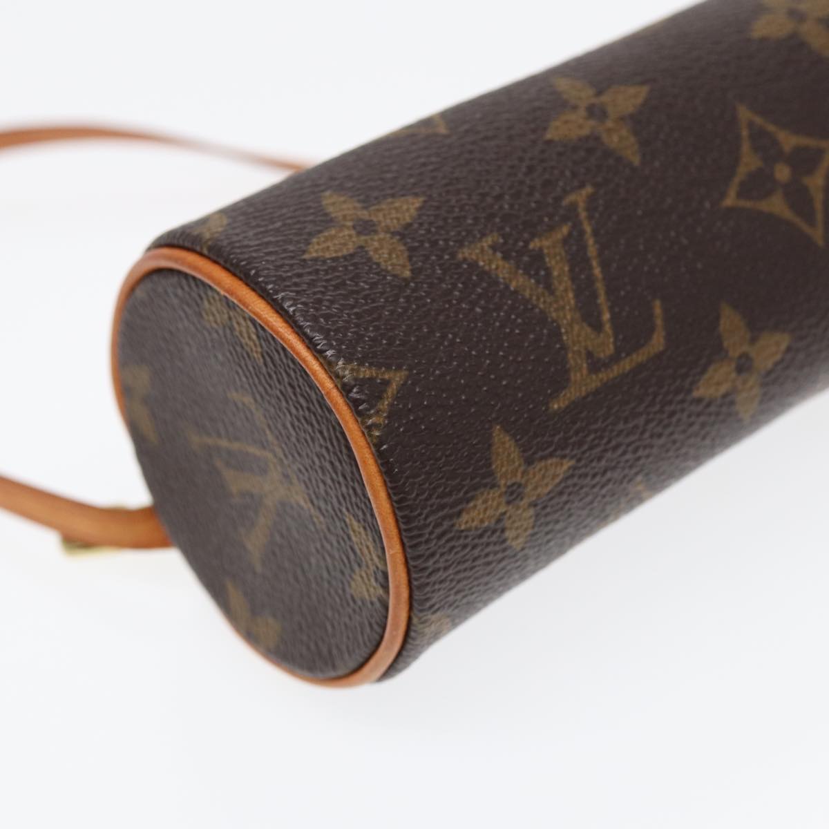 LOUIS VUITTON Monogram Papillon Pouch LV Auth 87914