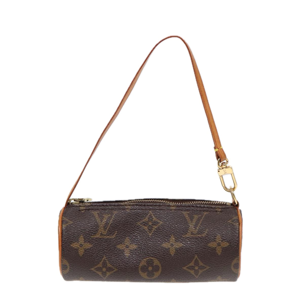 LOUIS VUITTON Monogram Papillon Pouch LV Auth 87914