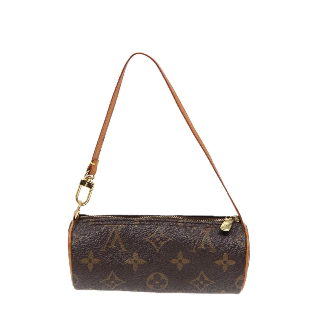 LOUIS VUITTON Monogram Papillon Pouch LV Auth 87914