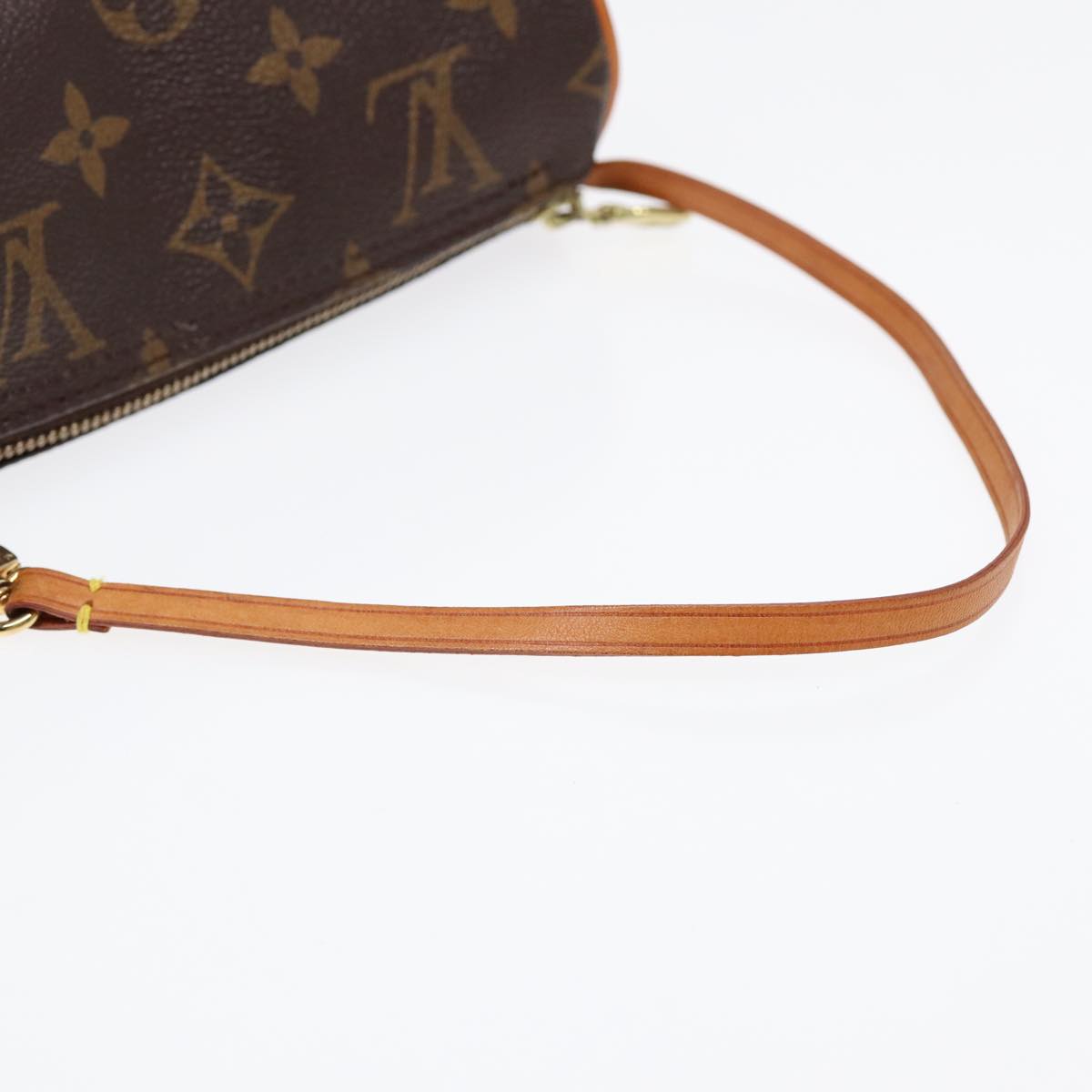 LOUIS VUITTON Monogram Papillon Pouch LV Auth 87914